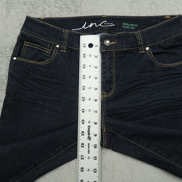 INC International Concepts Jeans Women's Size 6P Low-Rise Flare Leg 29" Inseam - Picture 9 of 16